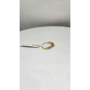 Bague en or jaune 9 carats pour femme avec diamant naturel 0,36 ct HI SI plaqué rhodium certifié IGI, diamant de luxe fin, poids net 2,428 g - Product Image 3