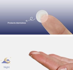27habits Blemish Patch Day Night (72 Patches) Hydrocolloid Acne Treatment Spot Patches Body Invisible Clear Stickers Tapered - Product Image 4