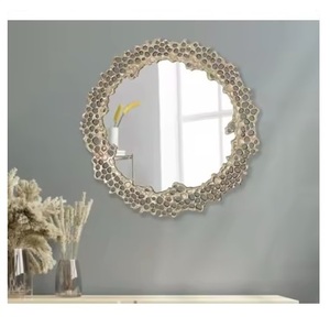 Espejo Decorativo de Pared Moderno, Hecho a Mano, con Diseño Personalizado, Espejo Ovalado de Pared, Gran Venta - Product Image 2