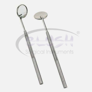2 Espejos Dentales con Mango de Acero Inoxidable de Grado Quirúrgico, Instrumentos Manuales de Uso Profesional por Blush Surgical - Product Image 1