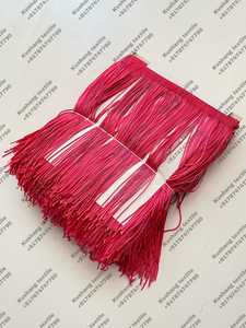 Oferta Especial: Flecos de Encaje Sedosos y Lavables de 23 CM, 100% Poliéster, para Vestidos de Baile, Modelo 001 de KUSHANG TEXTILE - Product Image 3