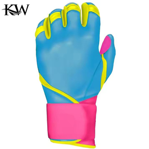 ถุงมือตีเบสบอลสำหรับผู้ใหญ่ ถุงมือคริกเก็ตคุณภาพพรีเมียม ป้องกันการลื่น จับกระชับมือ ถุงมือตีเบสบอลแบบมืออาชีพเสริมแผ่นรอง - Product Image 4