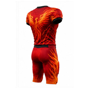 American Football Uniform Breathable Practice Wear Easy Fit For Daily <b>Training</b> American Football Uniform - Product Image 4