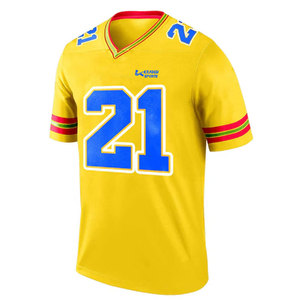 Camiseta de Fútbol Americano de Manga Corta con Diseño Personalizado Multicolor, Sublimación, Camiseta de Fútbol Americano de la Mejor Calidad - Product Image 1