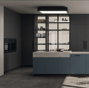 Ensemble complet de meubles de cuisine en MDF sur mesure JY Project, RTA, vente en gros, usine du Vietnam - Product Image 2