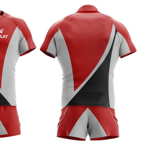 Nueva Camiseta de Rugby Personalizada al por Mayor, Uniforme de Rugby Sublimado de Manga Corta - Product Image 5
