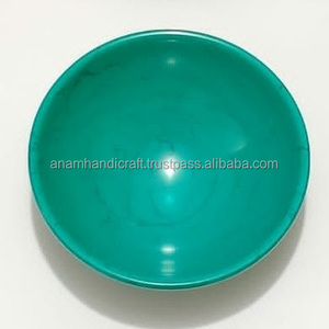 Tazón de Resina Epoxi Hecho a Mano, Pieza de Arte Decorativa Única para el Hogar, la Oficina o para Regalar, Diseño Inspirado en el Océano, Tazón de Acrílico - Product Image 1