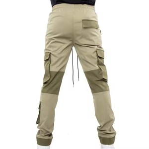 Survêtement coupe-vent réfléchissant haut de gamme pour homme, ensemble de sport color block résistant au vent, en promotion - Product Image 4