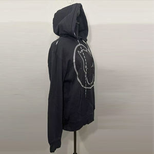 เสื้อฮู้ดดี้คุณภาพสูง ผ้าฝ้าย 100% ประดับคริสตัลเพชร หนานุ่ม สวมใส่สบาย เป็นมิตรต่อสิ่งแวดล้อม ผ้าฟลีซฝ้ายอย่างดี - Product Image 2