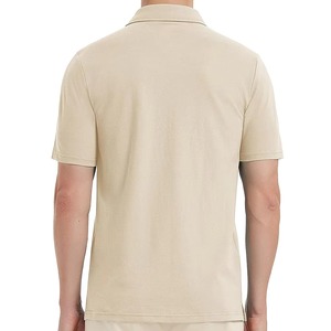 Camiseta Polo Casual de Manga Corta para Hombre, Moda Primavera Otoño, Estilo Urbano Holgado, Ropa Masculina, Camiseta Polo de Algodón - Product Image 6