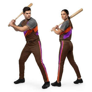 Uniformes de Béisbol Personalizados con Logotipo para Torneos, Camisetas Ligeras Sublimadas Anti-Decoloración, Transpirables, Tallas Grandes - Product Image 2