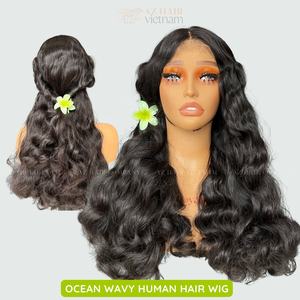 Nouvelles extensions de cheveux vietnamiens non traités Ocean Wave Meilleurs paquets de tissage naturel de cheveux humains - Product Image 4