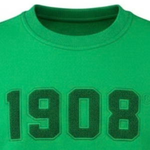   เสื้อสเวตเชิ้ตสีเขียวปี 1908 แบบยูนิเซ็กส์ คอกลม แขนยาว สไตล์ลำลอง ผ้าฟลีซ แนวสตรีทแวร์สำหรับวิทยาลัย แรงบันดาลใจจากชมรมนักศึกษา ใส่ได้ทุกวัน - Product Image 6
