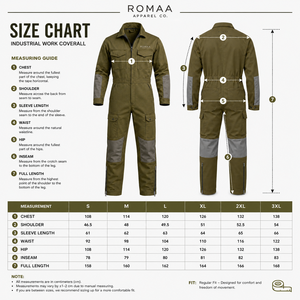 Overol de Trabajo Impermeable de Alta Visibilidad en Verde Oliva y Gris, con Paneles Reforzados de Spandex, Bolsillos Tipo Cargo y Cierres en los Tobillos - Product Image 2