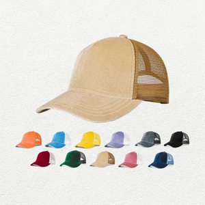 Casquette de camionneur unisexe en toile 100% coton, 6 panneaux, réglable, décontractée, printemps-été, pour adulte, plusieurs couleurs disponibles - Product Image 2