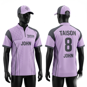 Maillot de tir en polyester interlock premium 180 GSM, design à panneaux blanc, gris et bleu marine, logo personnalisé par sublimation - Product Image 5