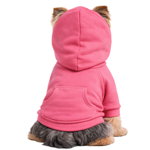 เสื้อฮู้ดสำหรับสุนัขและเจ้าของ ชุดคู่รักแสนสบาย ทันสมัย ใส่ได้ทั้งสัตว์เลี้ยงและคน สีชมพูอ่อน - Product Image 6