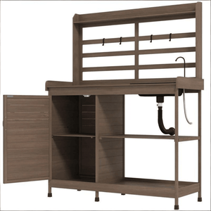 Tavolo da Lavoro con Vano Portaoggetti - Product Image 3