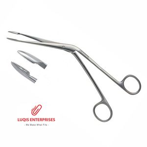 Pince à pansements nasale Hartman à manche délicat, instrument chirurgical ORL en acier inoxydable pour la chirurgie nasale - Product Image 1