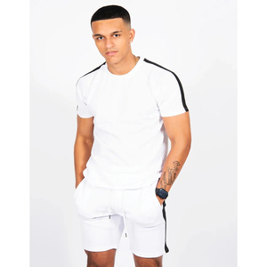 Ensemble décontracté homme 2026 : T-shirt et short confortables, deux pièces, survêtement à manches courtes – Prix usine de gros - Product Image 4