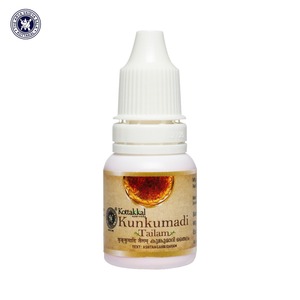 Kunkumadi tailam 10มล. น้ำมันบำรุงผิวหน้าเพื่อผิวขาวปราศจากความโหดร้ายต่อต้านริ้วรอยต่อต้านริ้วรอยต่อต้านริ้วรอย - Product Image 1