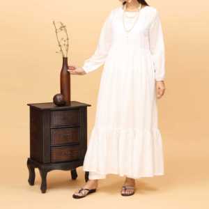 1PC PS4044 Cambric Chemise longue Collection de robes de bal élégantes - Product Image 3