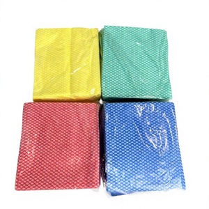 ผ้าเช็ดทำความสะอาดครัวแบบไม่ทอ สีสันสดใส ทันสมัย เป็นมิตรกับสิ่งแวดล้อม ลายวาฟเฟิลสี่เหลี่ยม ซึมซับดีเยี่ยม สำหรับล้างจาน - Product Image 4