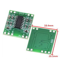 Carte d'amplificateur de puissance PAM8403 - Classe D, 2x3w, carte d'amplificateur de puissance numérique ultra-miniature, 2,5 - 5V, peut être alimentée par USB