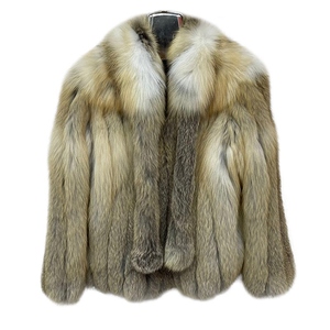 Custom Logo <b>Mens</b> Faux Fur Coat Private Label Luxury Winter Mink Fur Overcoat <b>Long</b> Style - Product Image 1