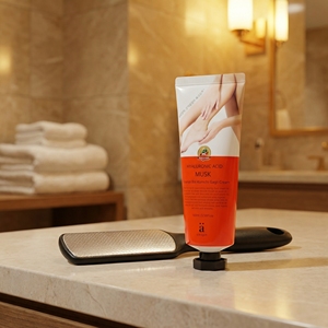 Crema Exfoliante Mineral para Pies OBM, Humectante y Removedora de Callosidades para Adultos, Hecha en Corea - Product Image 5