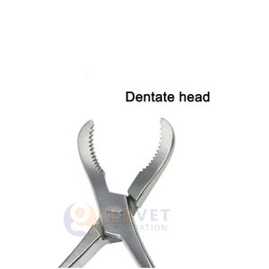 Pinzas de sujeción ósea manuales de acero inoxidable reutilizables de marca privada Gervet, 14 cm, instrumentos ortopédicos quirúrgicos de calidad premium - Product Image 4