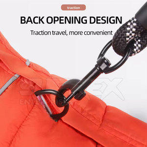 Chaqueta para Mascotas de Poliéster y Algodón Ecológica, Suave y Cálida, Estilo Moderno y a la Moda, Diseño Ligero y Cómodo para Perros en Invierno - Product Image 2