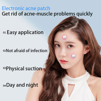 Patch anti-acné à lumière rouge à Led Lumière calme Instrument de beauté pour impression d'acné Instrument pour la peau tendre Traitement de l'acné