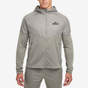 Lightweight <b>Reflective</b> <b>Running</b> <b>Jacket</b> With Full Zip Closure <b>Reflective</b> Details And Quick Dry Material For Fitness Activities - Product Image 1