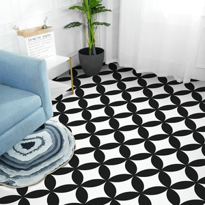 20 Pezzi Piastrelle Autoadesive in PVC 7,9 X 7,9 Pollici, Strisce per Pavimenti Impermeabili e Antiscivolo, Piastrelle Fai-da-Te per Uso Domestico - Product Image 5