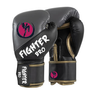 Guantes de Boxeo Profesionales de Cuero Sintético para MMA, Muay Thai, Entrenamiento, Sparring, Logotipo Personalizado, Calidad Profesional - Product Image 2