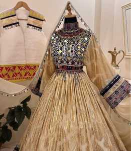 Elegant Afghani Casual <b>Dresses</b> Long Maxi Ethnic Embroidered Traditional Women's Clothing New Arrival Collection - Product Image 3