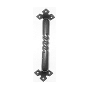 Modern Cast Iron Bedroom <b>Door</b> <b>Pull</b> <b>Handle</b> with Black Finish Durable Rustic Hardware - Product Image 3