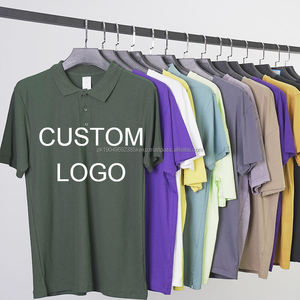 100% chemises unisexes d'été vierges de luxe en coton pour vêtements décontractés t-shirt pour hommes - Product Image 3