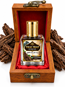 Aceites Aloura, Aceite de Oud Tailandés de Lujo, Natural, Orgánico, 100% Puro, Destilado al Vapor, Botella Cuadrada, Aroma Amaderado, Especiado y Terroso, Para Todo Tipo de Piel - Product Image 5