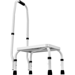 1-Step Steel Step Ladder with 3 Adjustable Heights <b>Portable</b> 330lbs Capacity Toddler and Adult Step <b>Stool</b> for Stairs - Product Image 4