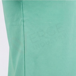 Polo à manches courtes pour homme, vert menthe, en coton tricoté, design uni, respirant, coupe classique - Product Image 5
