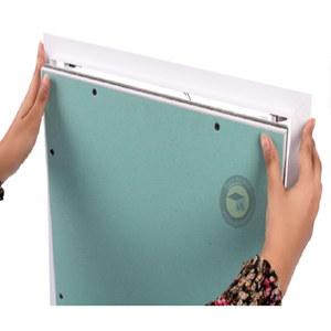 Versatile 60x60cm Aluminum Access Panel with Gypsum Board Flush Inspection Door for Wall <b>Ceiling</b> Interior Maintenance - Product Image 2