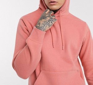 High Quality Cotton Terry Regular Fit Winter Casual Hoodie <b>Thick</b> <b>Fleece</b> Streetwear Plain Blank Custom Men Hoodies - Product Image 5