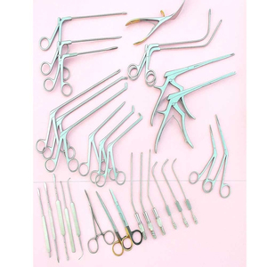 Juego de Instrumentos Quirúrgicos Endoscópicos FESS Tegra de Alta Calidad para Cirugía Nasal y Sinusal, Reutilizables, de Acero Inoxidable, Manuales, Clase I CE - Product Image 1