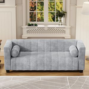 Divano Imbottito in Stile Semplificato da 78,7 Pollici per Soggiorno, Camera da Letto e Salone - Product Image 1