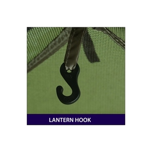 Tente de camping Trigone double couche imperméable, abri extérieur une chambre, construction en tissu Oxford trois saisons - Product Image 6