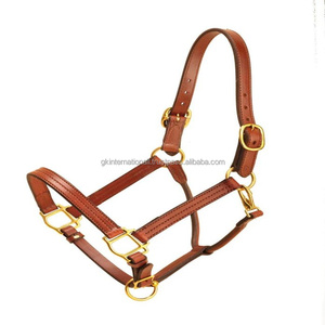 Harnais pour cheval en cuir noir et brun Havana, triple couture, fait main, haute qualité, avec ferrures en laiton réglables, tailles personnalisées - Product Image 5