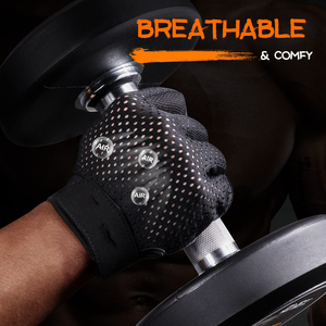 Factory Direct Workout Gloves for Men & Women with Wrist Support, Non-<b>Slip</b> Grip, Heavy Duty Gym Gloves Bulk Supply - Product Image 4