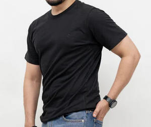 เสื้อยืดผู้ชายผ้าฝ้าย 100% สีสันตามสั่ง คุณภาพเยี่ยมสำหรับฤดูร้อน สวมใส่สบาย ระบายอากาศได้ดี - Product Image 3